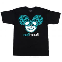 Neff Mau Icon Pattern T-Shirt black