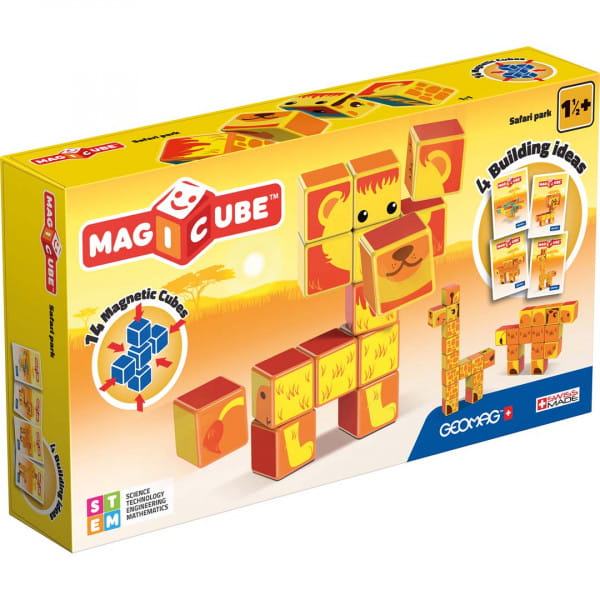 Geomag Geomag Magicube Safari Park - 14 pcs