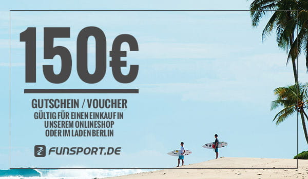 Funsport.de Geschenk-Gutschein - 150,- EUR