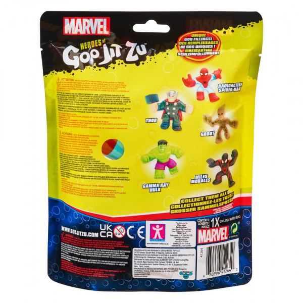 Heroes Of Goo Jit Zu Marvel Radioactive Spiderman Actionfigur