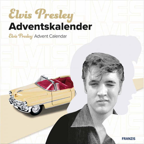 Franzis Adventskalender Elvis Cadillac Eldorado - creme