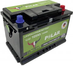 Bulltron Batterie Polar Lifepo4 12,8 V Akku Mit Smart Bms, Bluetooth App Und Heizung