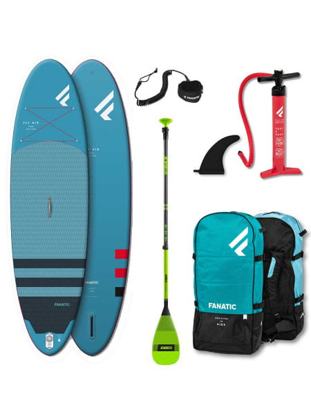 Fanatic Fly Air 10&#039;4&quot; &amp; Glasfaser Paddel SUP Set