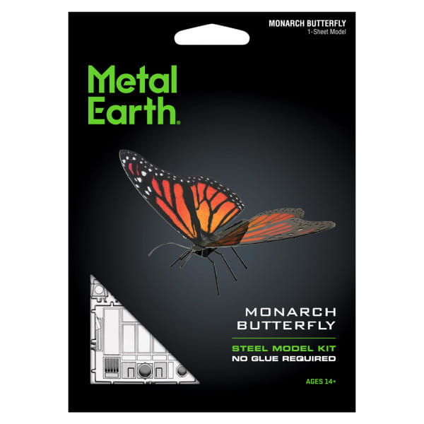 Metal Earth Butterfly Monarch Modellbau Metall