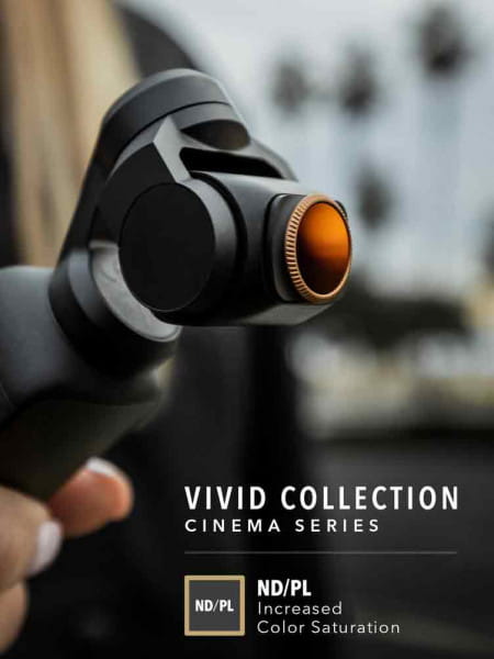 PolarPro DJI Osmo Pocket Cinema Series - Vivid Collection 3er Pack Filter