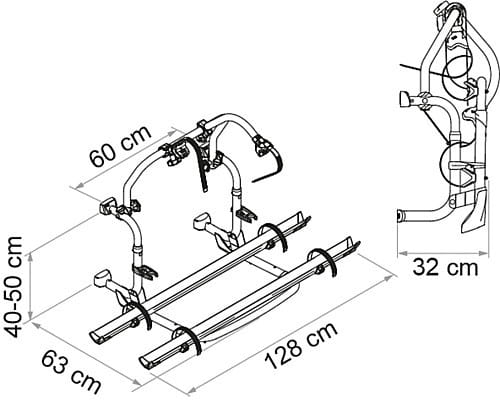 Fiamma Fahrradträger Carry Bike Pro C Slb