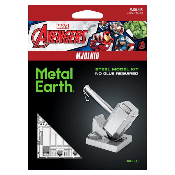 Thor&#039;s Hammer: Mjolnir 3D Metall Bausatz