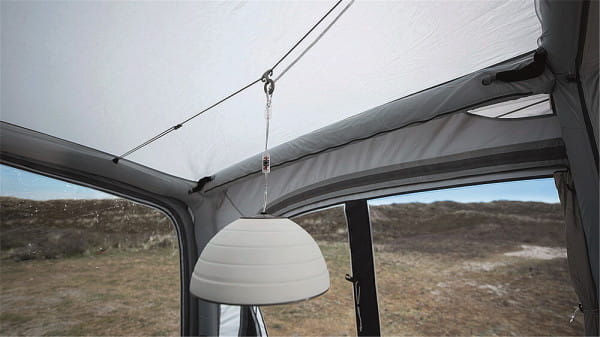 Outwell Lampen-Aufhänge-Set, Black &amp; Grey