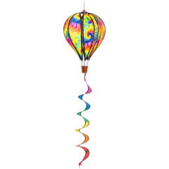 HQ Hot Air Balloon Twist Tie Dye Windspiel