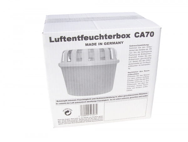 Cago Luftentfeuchter Box Ca 70 Inkl. Füllung
