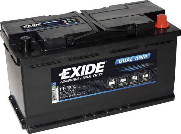 Exide Batterie Dual Agm Ep