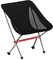 BasicNature Travelchair Ultralight Low Rest Campingstuhl
