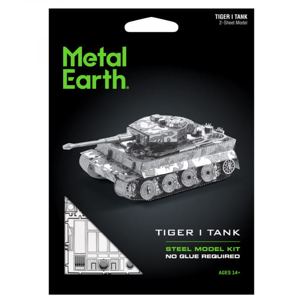 Tiger 1 Panzer 3D Metall Bausatz
