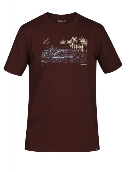 Hurley Core Rolling Wave T-Shirt