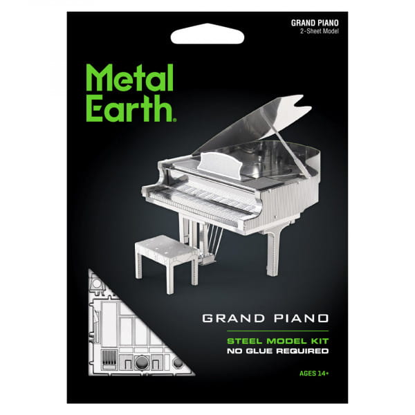 Grand Piano 3D Metall Bausatz