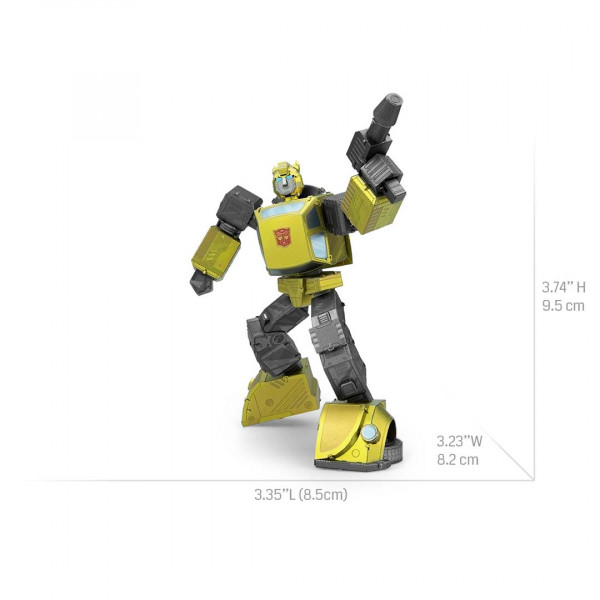 Metal Earth Transformers Bumblebee, farbig Modellbau Metall