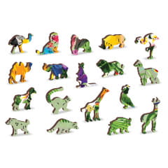 Wooden City Tropical Birds Holzpuzzle