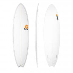 Surfboard TORQ Epoxy TET 7.2 Fish Pinlines